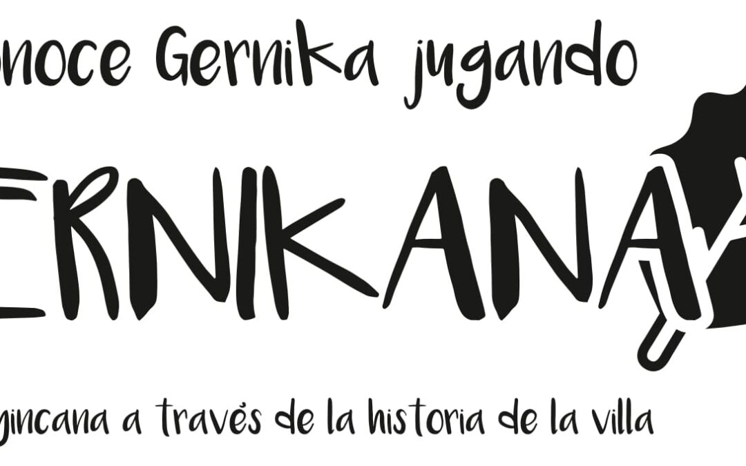 Logo de Gernikana Conoce Gernika jugando Un escape room exterior a través de la historia de la villa