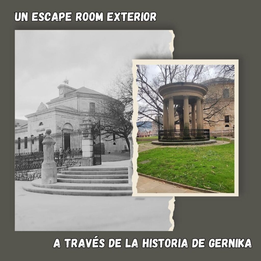 Un escape room exterior a través de la historia de Gernika